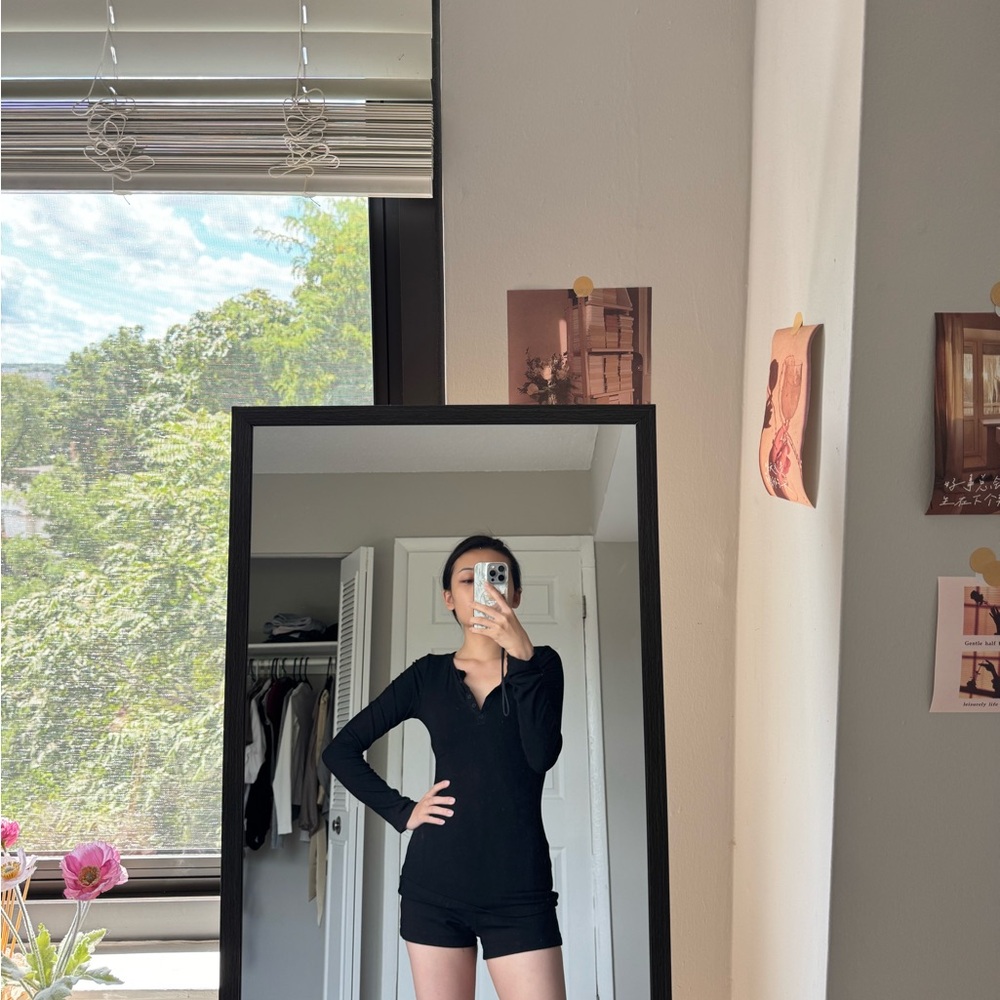 Black Women's Sleepwear Set